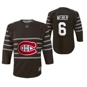 Kinder Montreal Canadiens Trikot #6 Shea Weber Grau 2020 NHL All Star